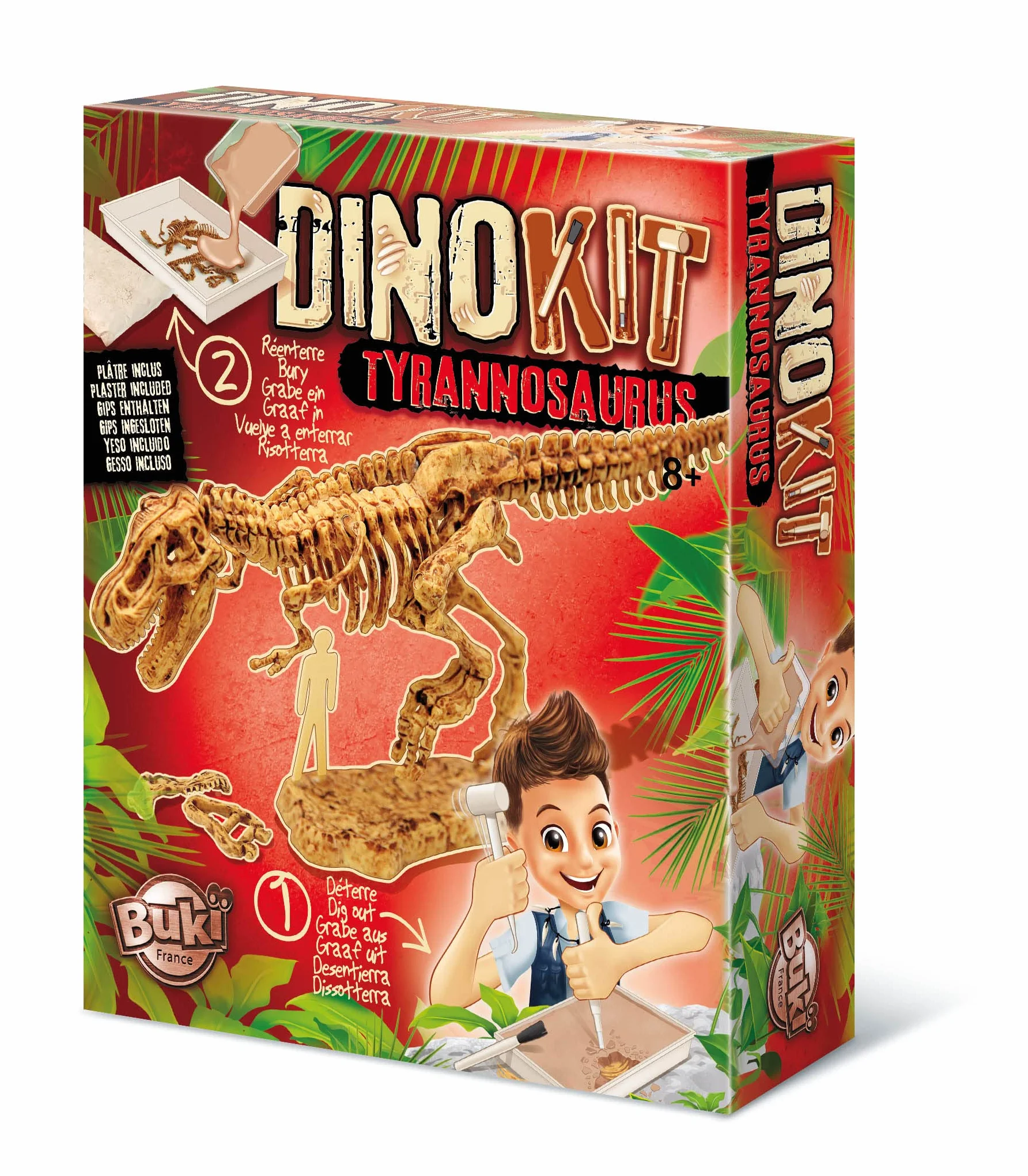 Buki France Dinokit Tyrannosaure 19 x 6 x 22.5 cm