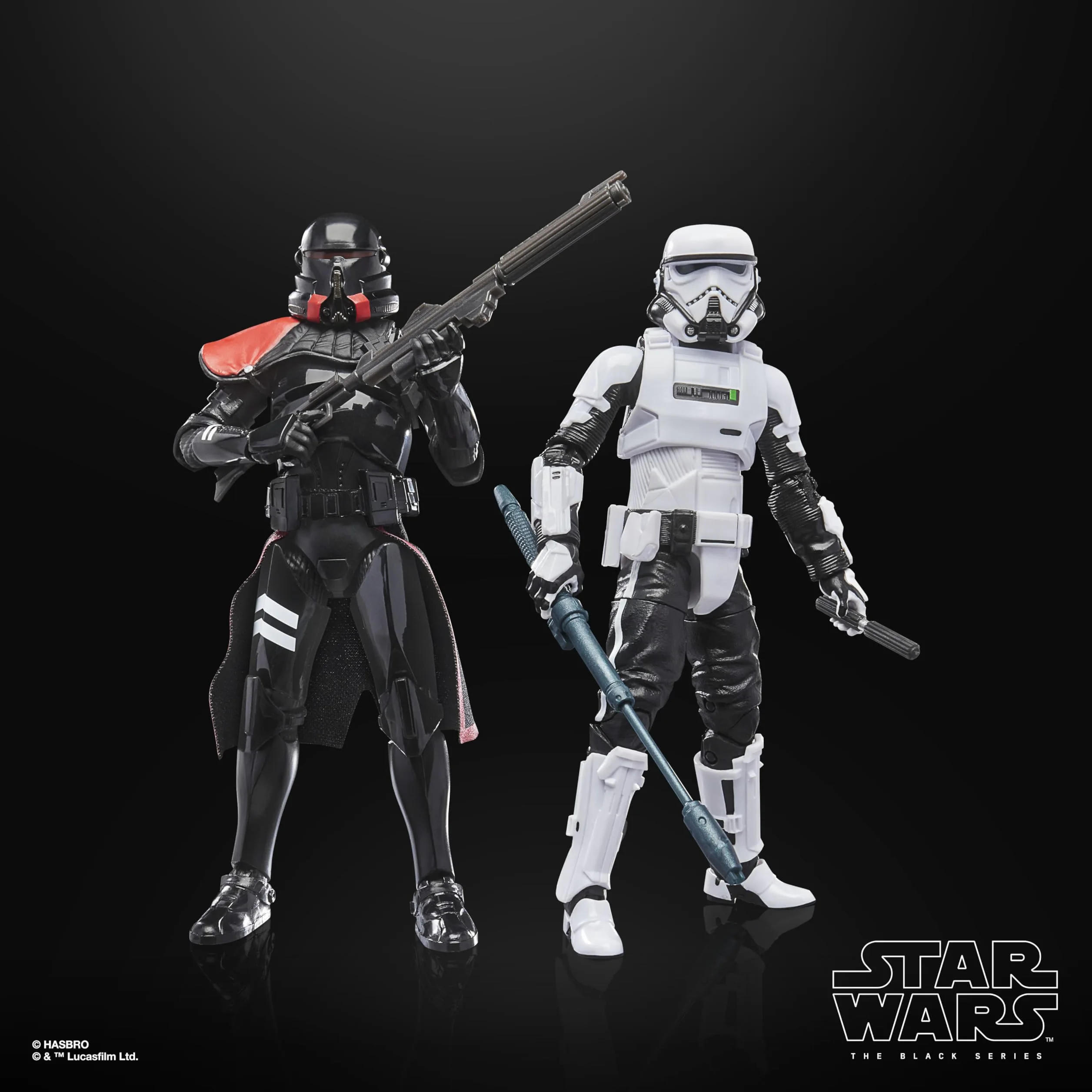 Star Wars The Black Series Gaming Greats Purge Trooper & Patrol Trooper, Star Wars Jedi : Survivor Lot de 2 figurines à collectionner 15,2 cm