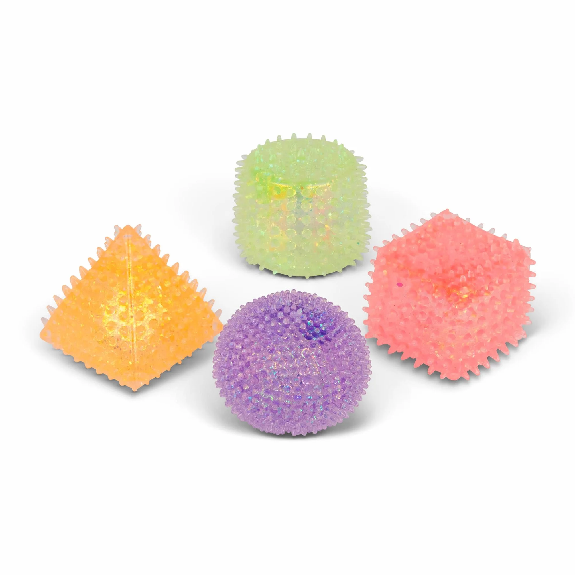 Tobar Sensory Sugar Shapes Stress Squishball Toy