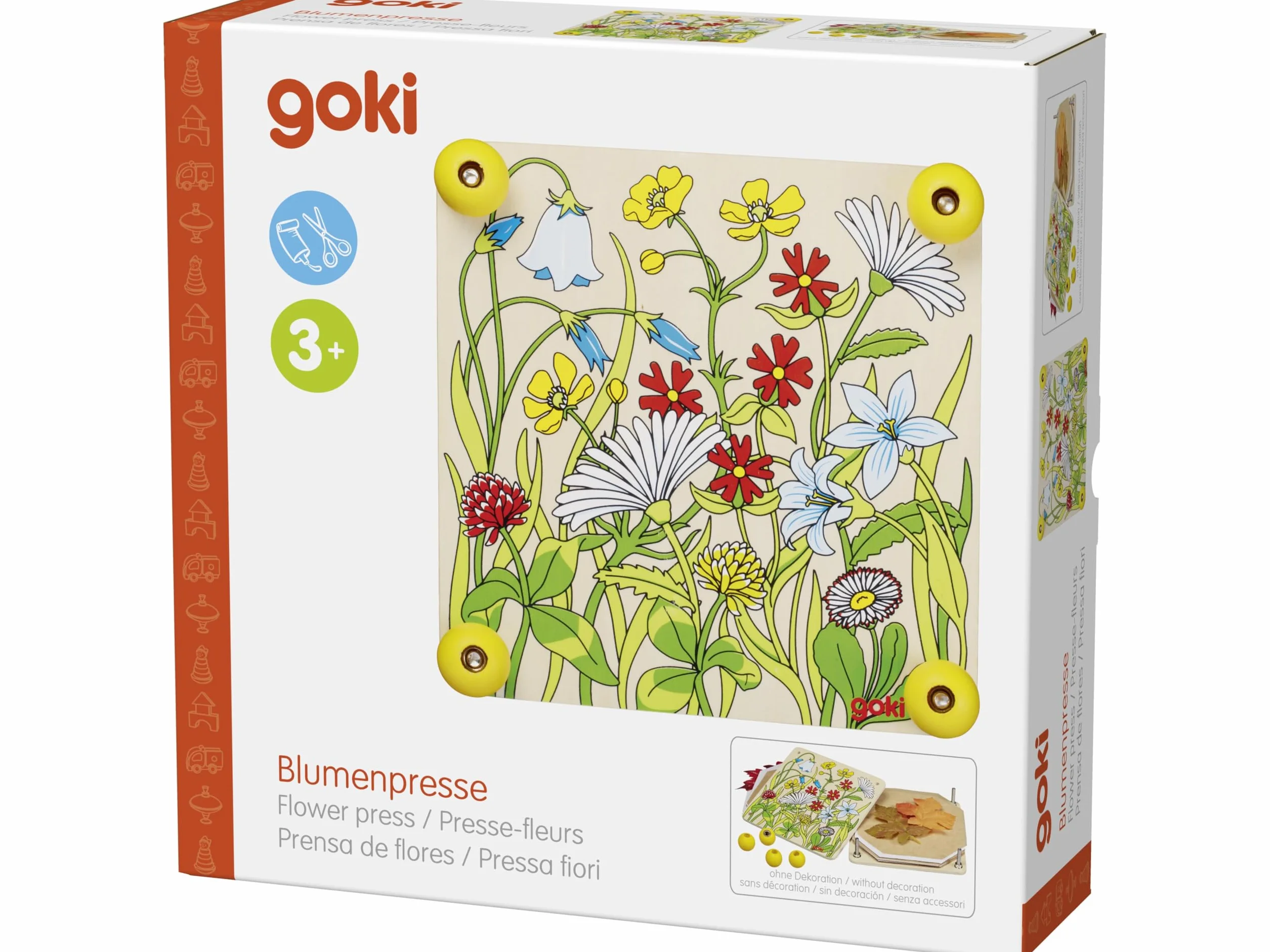 Goki Presse Fleurs Prairie Loisirs Créatifs