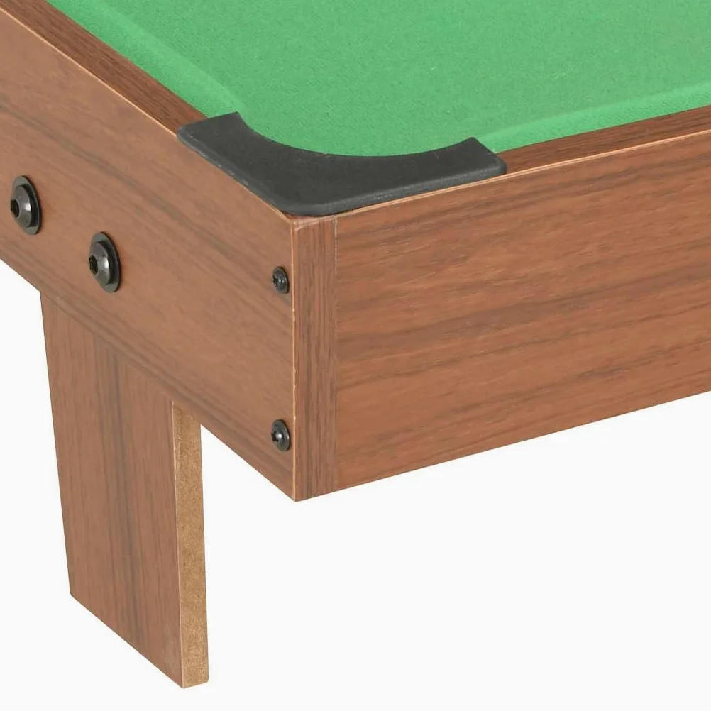 Mini table de billard pour plateau de table, 92 x 52 x 19 cm, table de jeu pour enfants et débutants, ensemble de billard avec queue et balles