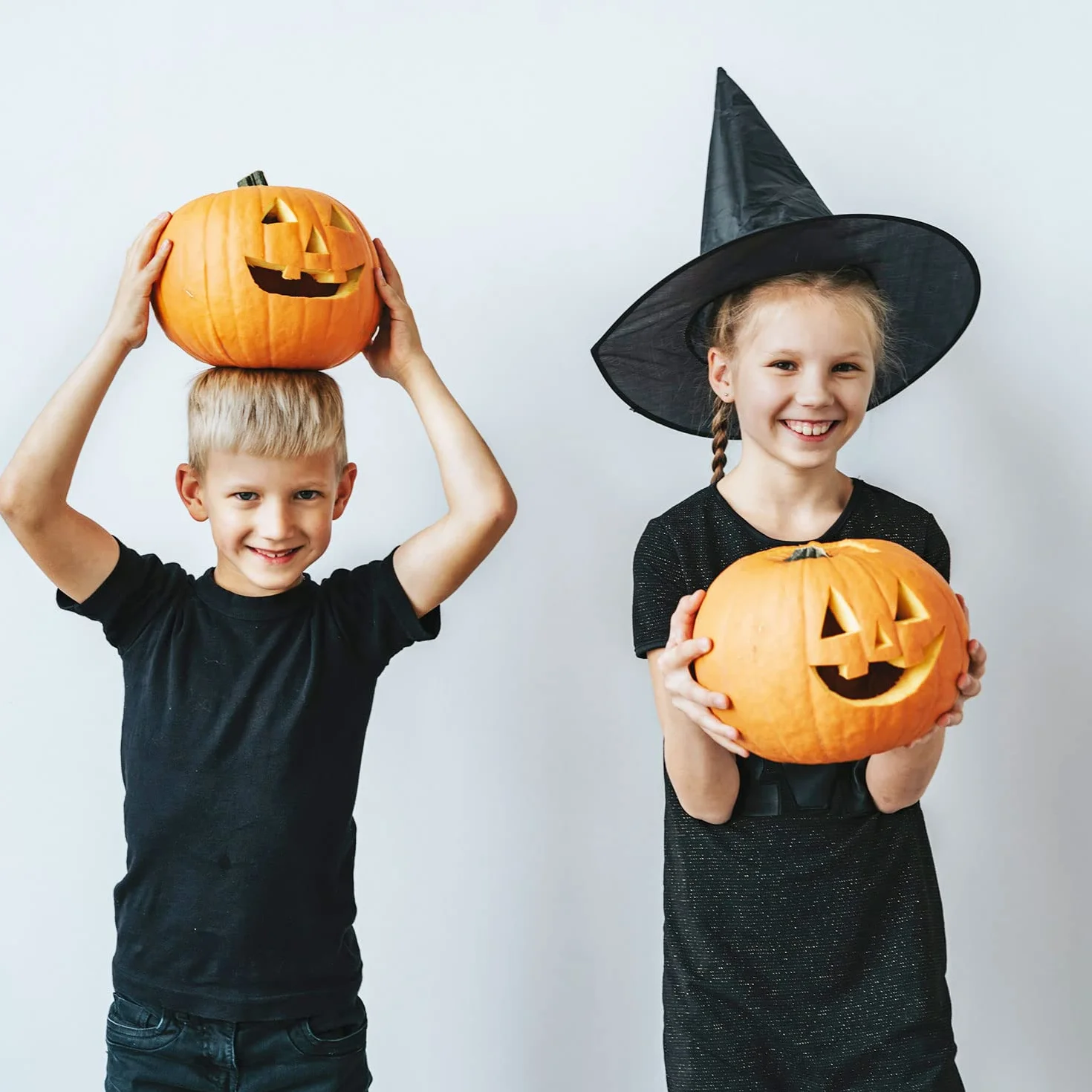 TSHAOUN Chapeau de sorcière noir pliable Halloween fête costumée