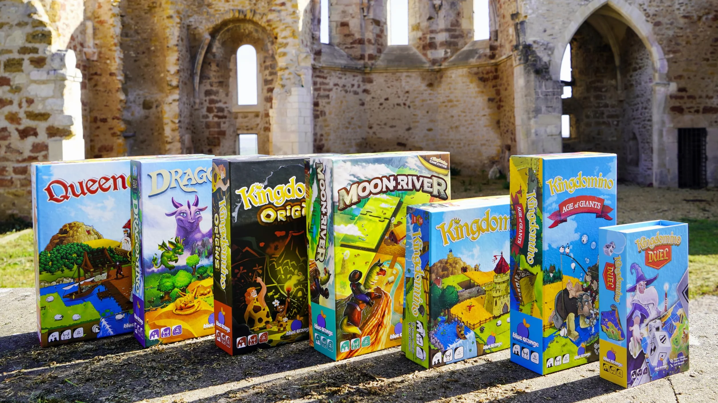 Kingdomino Jeu de Société Domino Tuile Meilleur Jeu de l'Année 8 Ans
