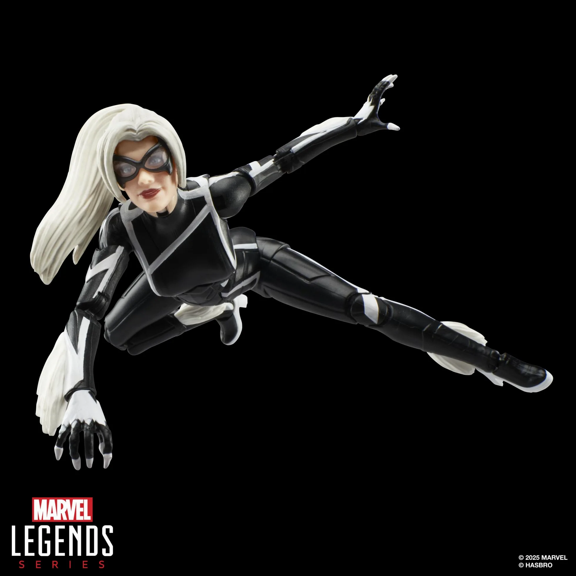 Marvel Legends Series Gamerverse Black Cat Felicia Hardy Action Figure | Figurine inspirée de Spider-Man 2 de 15,2 cm, 3 accessoires, 20 pièces et plus, à partir de 4 ans