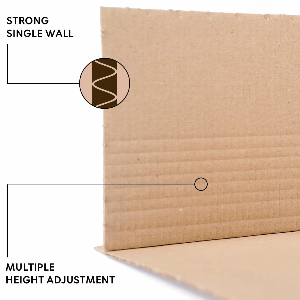Emballages pour livres 310 x 250 x 20-70 mm DIN A4 brun 100 pièces