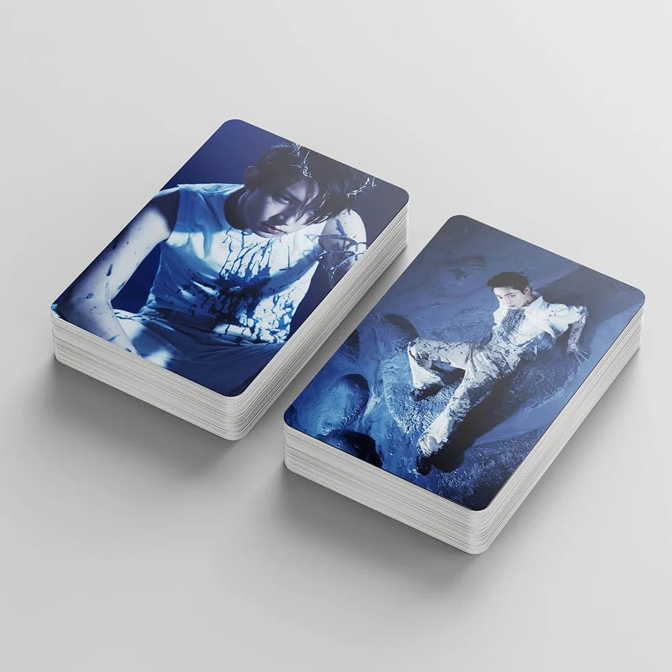 Enhypen Lot de 55 cartes photo Kpop Lomo - Cartes photo ENHYPEN pour fans de K-pop