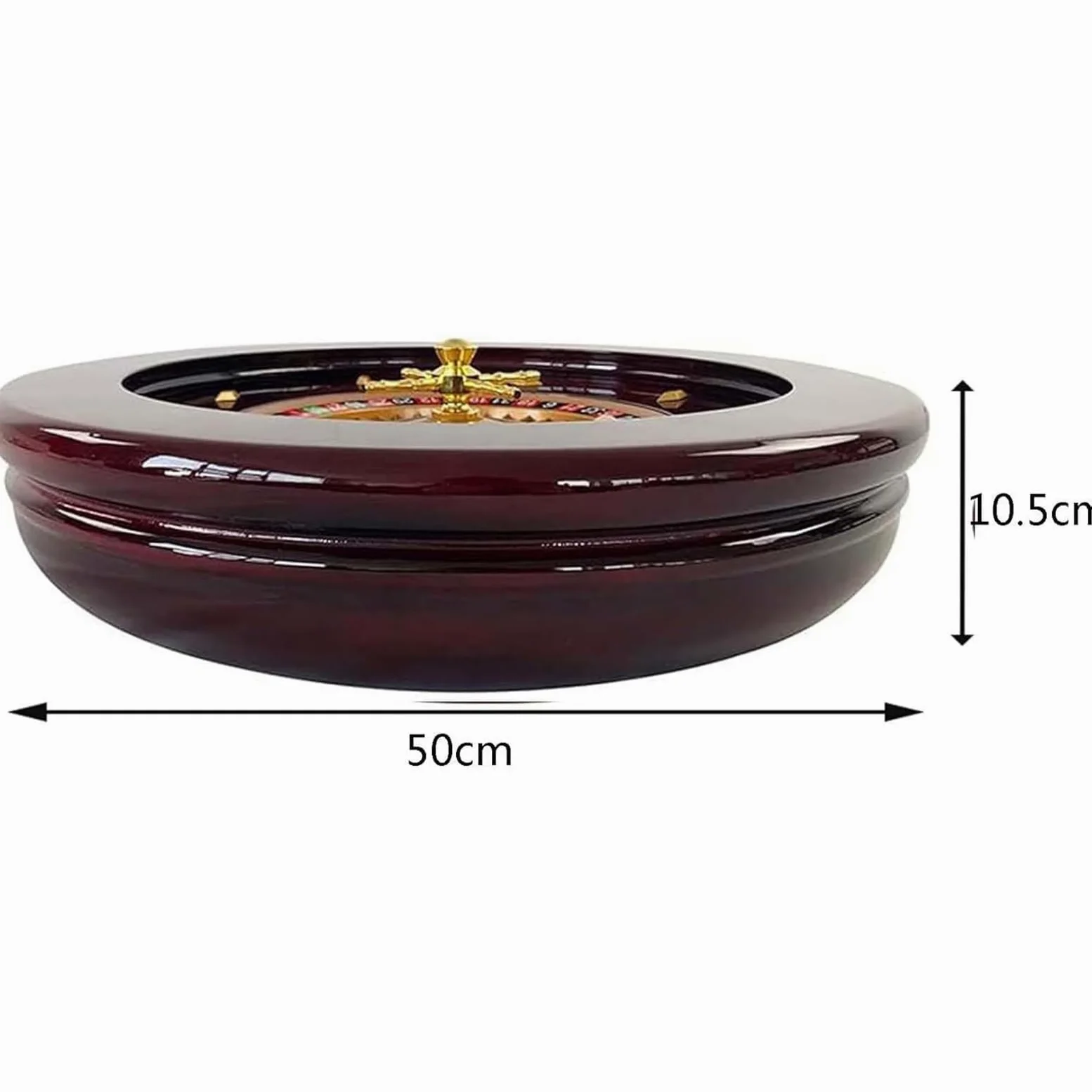Roulette Roulette Roulette avec Roulements de Précision en Bois pour Maison et Professionnel Idéal pour les fêtes adultes et les soirées de jeux