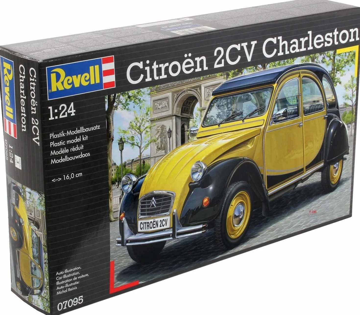 Revell Citroën 2CV Maquette Noir 07095