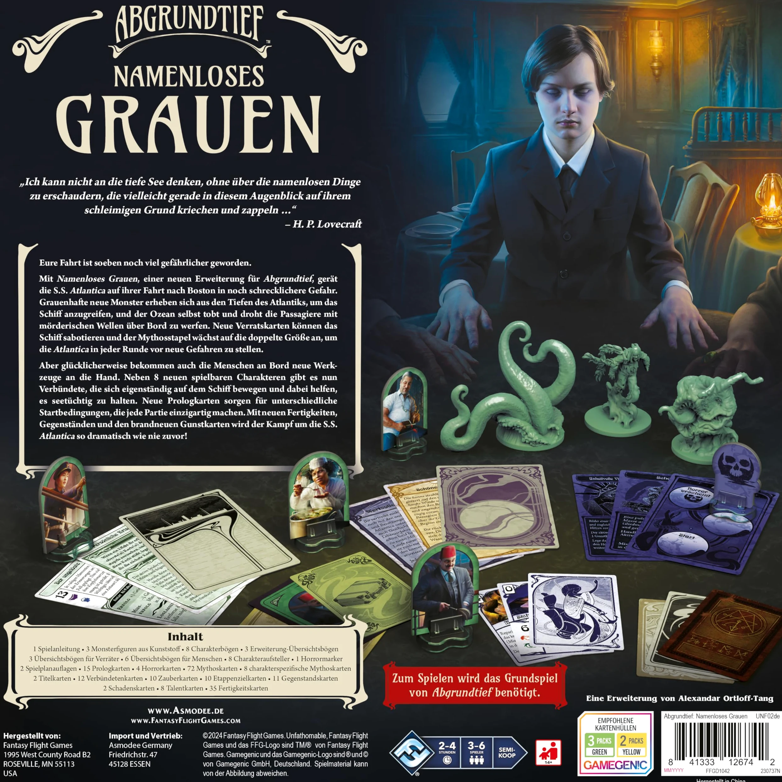 Fantasy Flight Games- Jeu, FFGD1042, Multicolore, coloré - Version Allemande