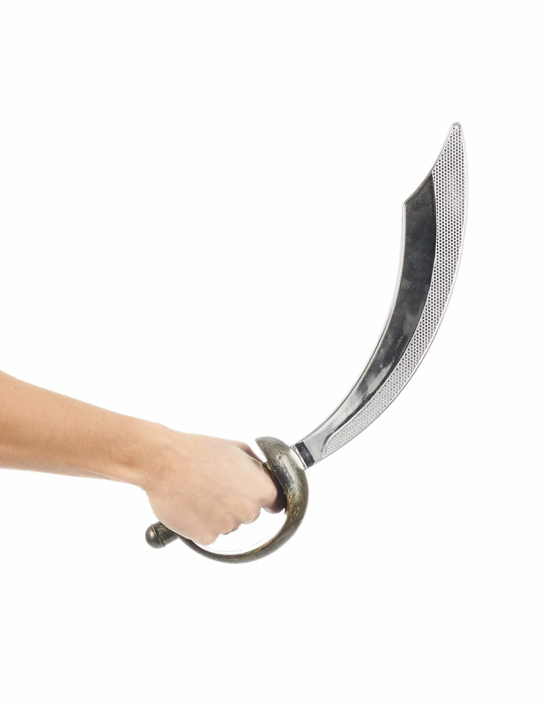Sabre et cache œil de pirate en plastique Argenté Taille Unique Accessoires déguisement Carnaval