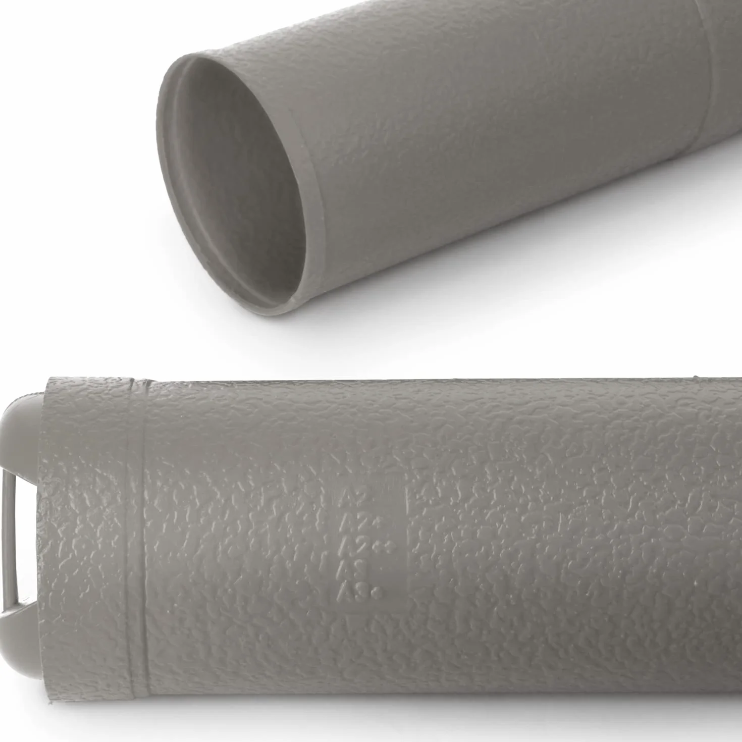 Kathay Tube porte-plats 45-70 cm Diamètre 60 mm gris