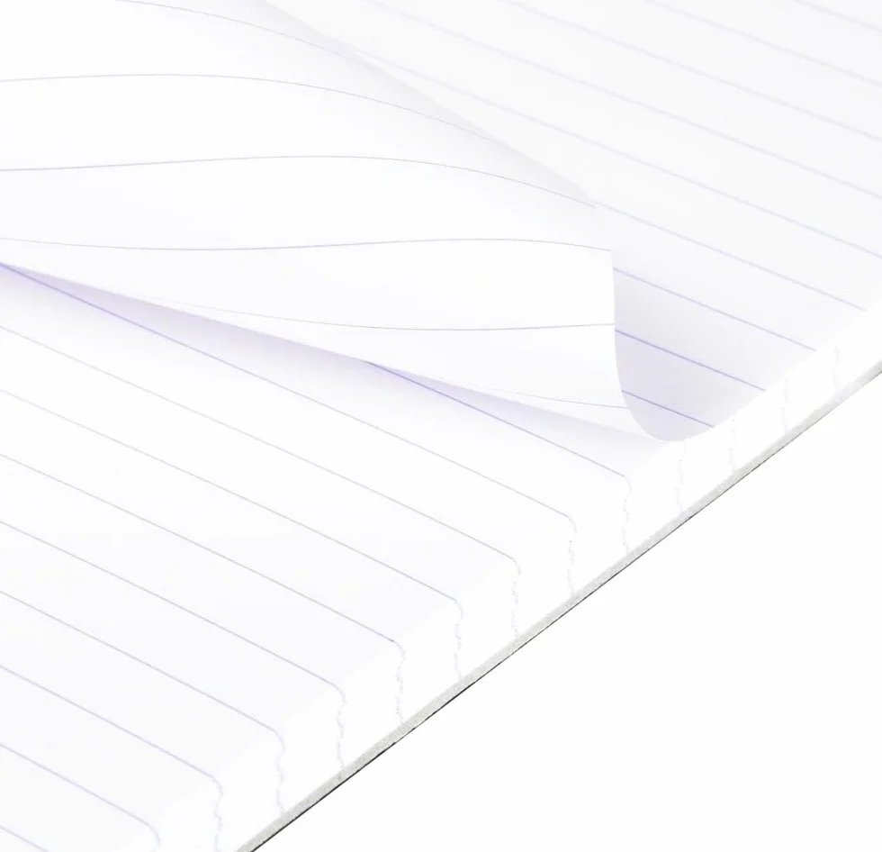 Rhodia Notepad Bloc-Notes A5 Ligné 80 Feuilles Papier Clairefontaine 80 g/m² Noir