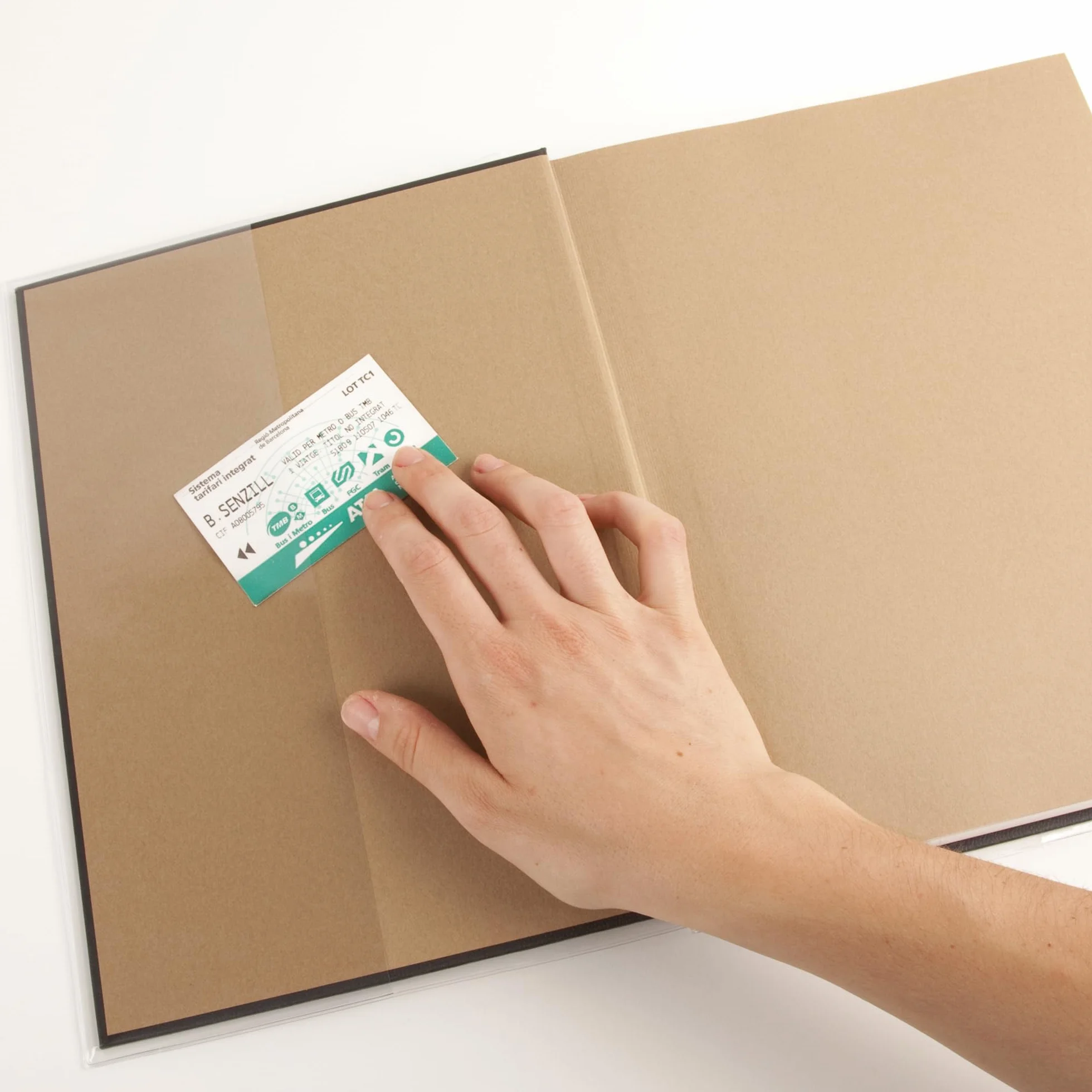 APLI Couvre-livres avec rabat ajustable 30 x 53 cm 75 µ polypropylène transparent Pack de 10