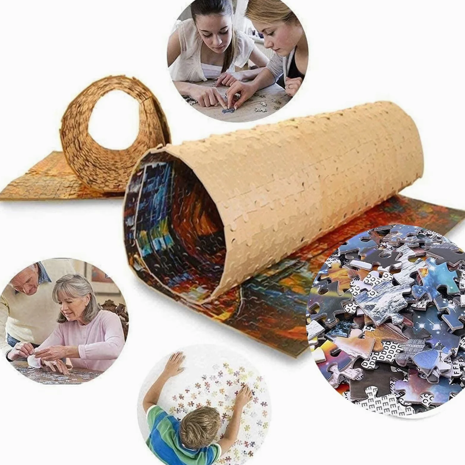 Puzzle pour Adultes 1500 Pièces, Graffiti Puzzle Adulte 1500 Pièces Lettres à l'arrière, Pas de poussière, Jeu éducatif défi Joue Art Puzzles Classiques Femme, pour Personnes âgées 87x57cm H-5368