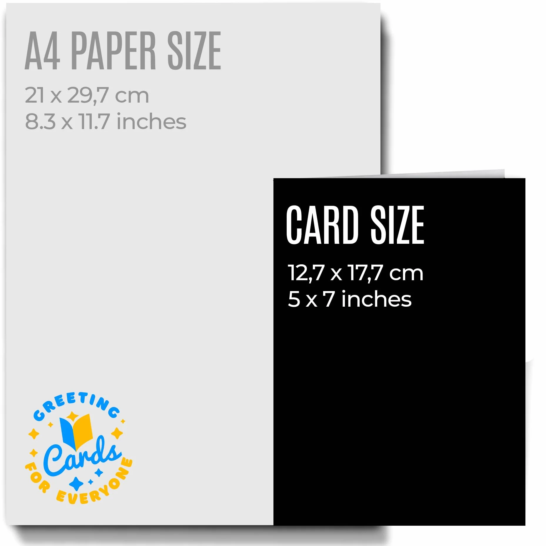 Carte d'Anniversaire pour Homme ou Femme 20-80 Ans Cadeau Décoration