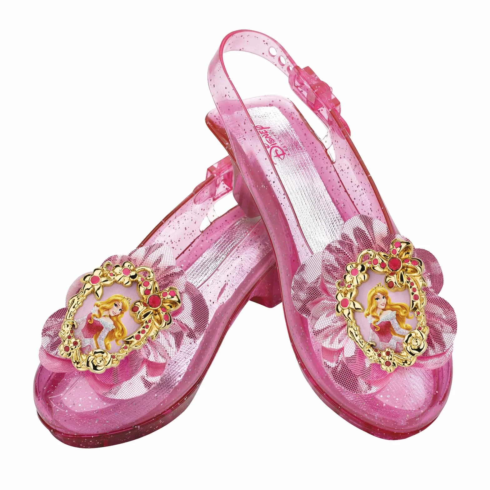 Disney Officiel Chaussures Princesse Fille Aurore Déguisement La Belle au Bois Dormant