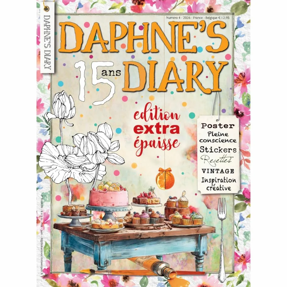 Daphne's Diary Magazine #4 2026 (Français) | Magazine créatif | 128 pages