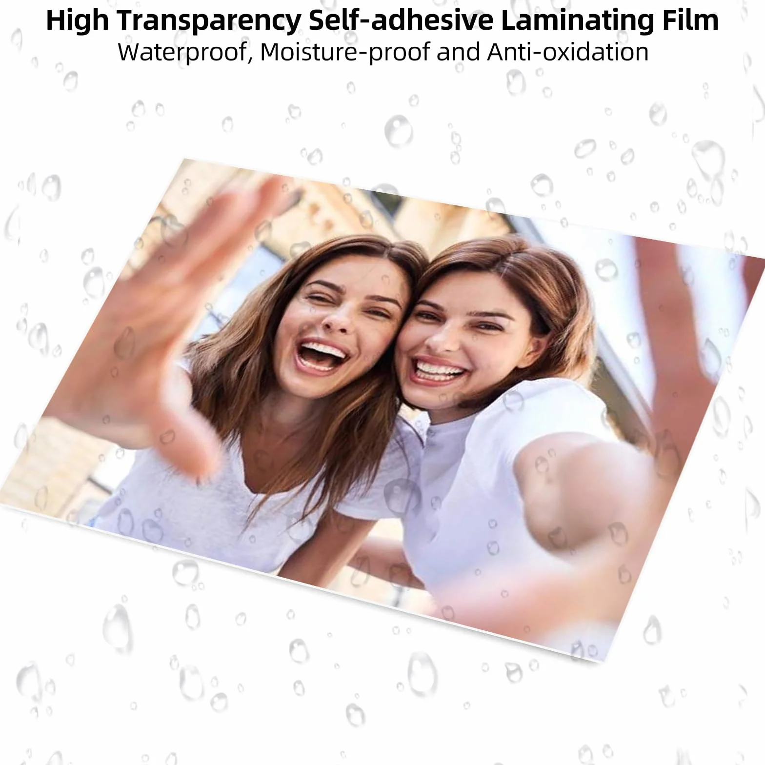 Films de Plastification A4 Transparent Imperméable Autocollant 25 Pièces
