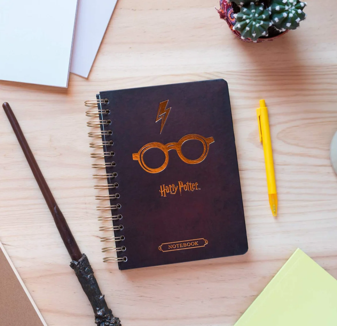 Grupo Erik Harry Potter Bullet Journal Pointillé Carnet A5 Spirale