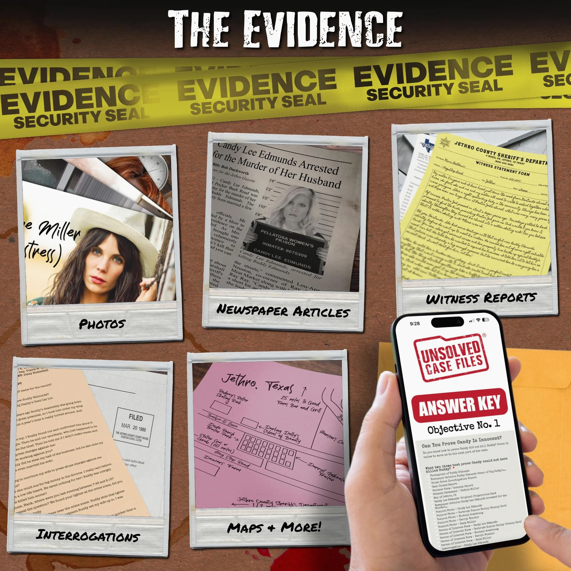 Unsolved Case Files : Jeu d’enquête sur des Affaires de meurtres Non élucidées – Qui a tué Buddy Edmunds ? Parviendrez-Vous à démasquer l’auteur du Crime ?…