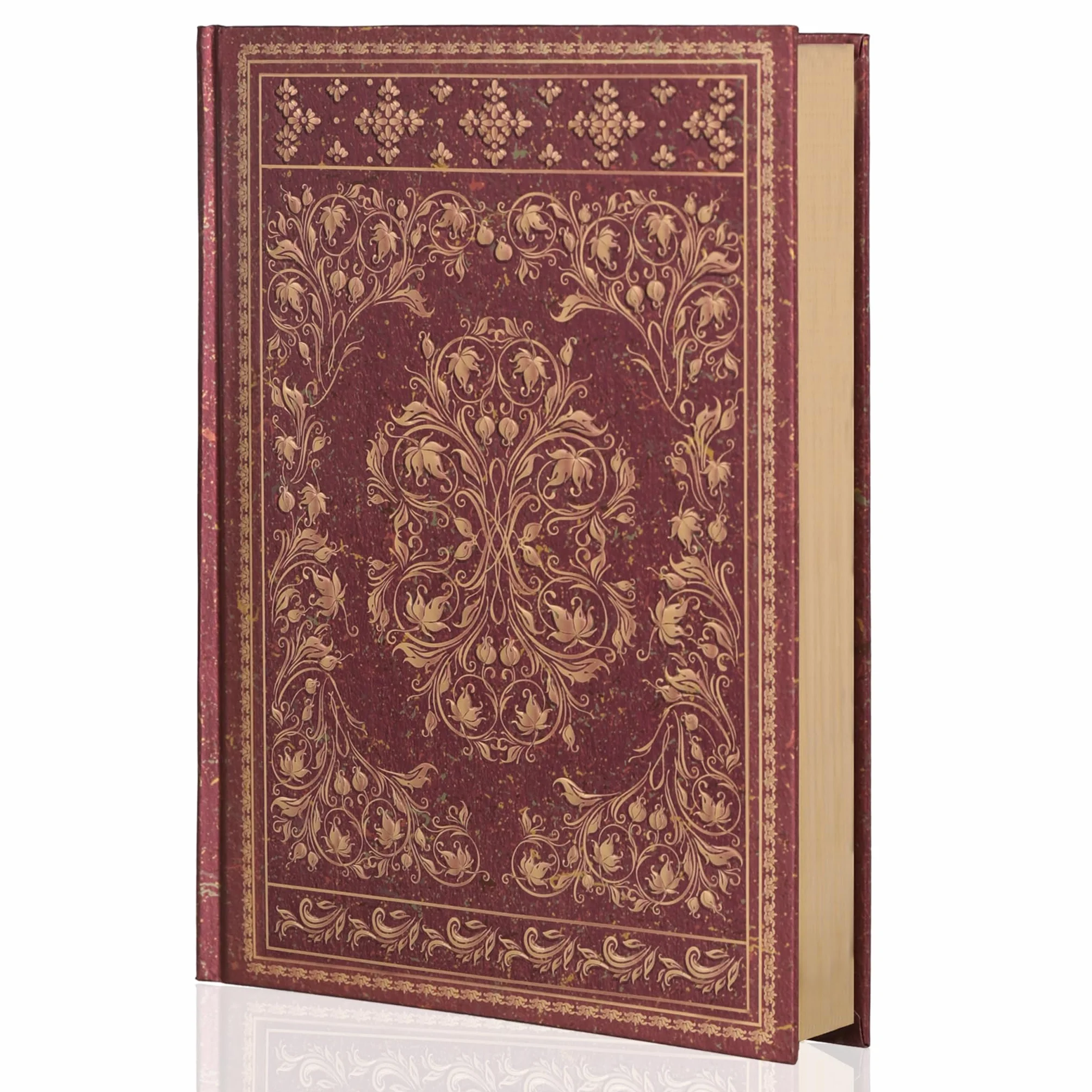MGGAO Carnets de notes A5 100 GSM couverture rigide agenda pour travail prise de notes bureau école