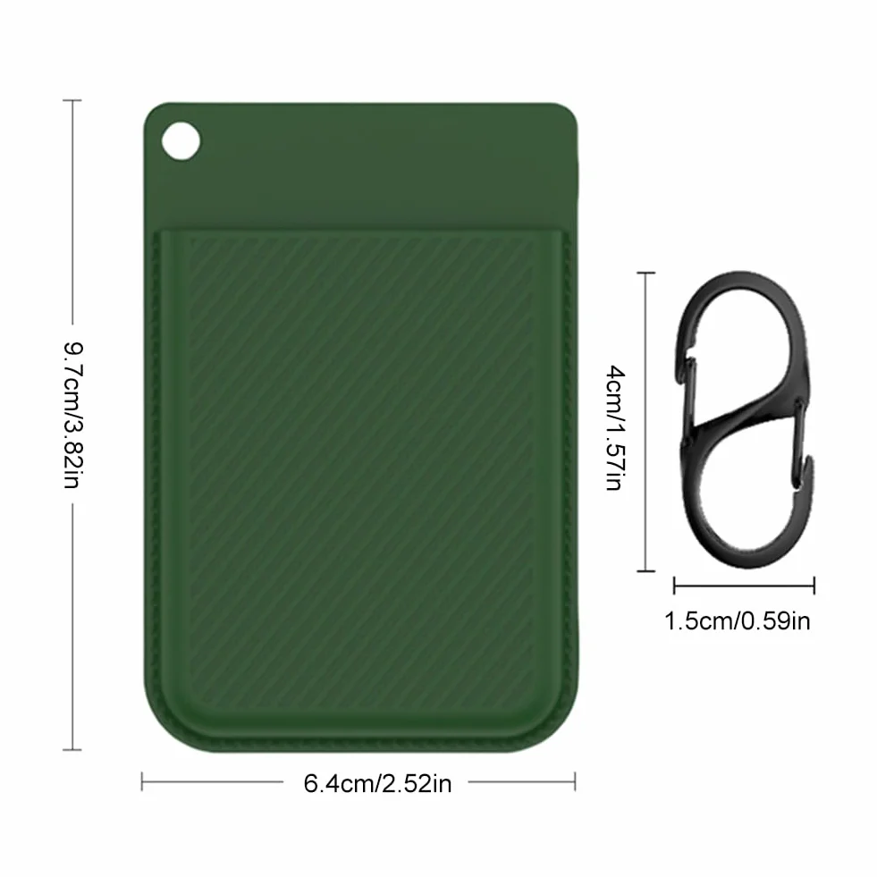 Coque en silicone pour PLAUD Note avec crochet et trou de charge