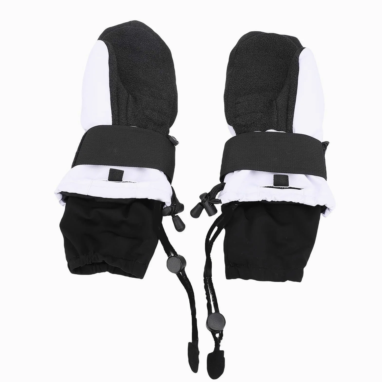 Mitaines de Snowboard avec Protège-Poignets et Jupe Pare-Neige pour Une sécurité Complète des Mains - 2 X Moufles de Ski pour Les Sports d'hiver
