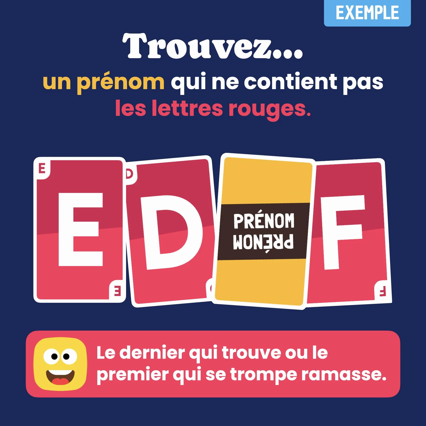 Momo jeu de société hilarant ambiance famille amis 2-8 joueurs 8 ans+