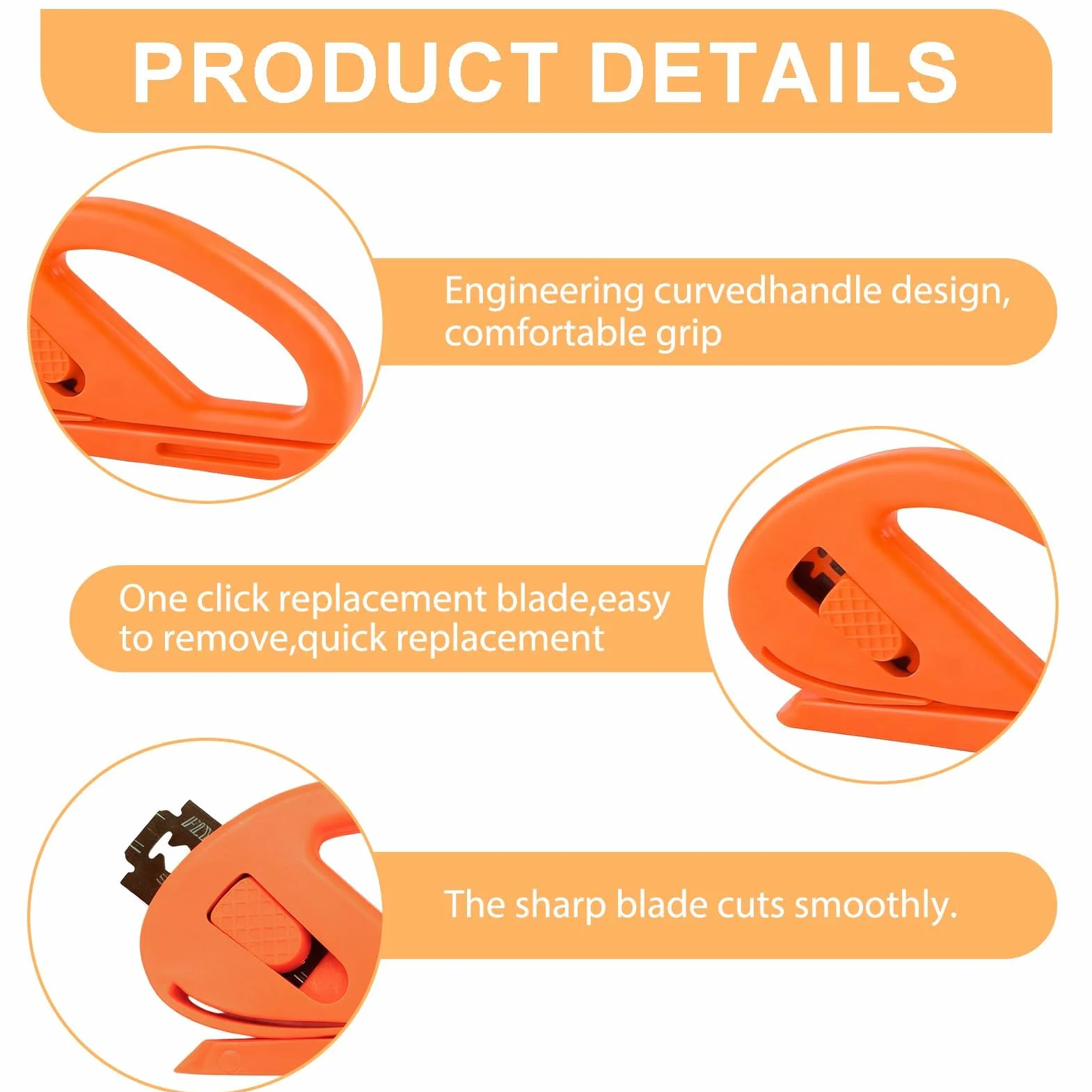 Coupe-papier d'emballage coulissant, Cutter cadeau pour rouleaux de papier plastique
