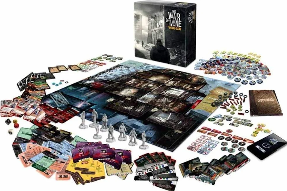 This War of Mine : Le Jeu de société | Galakta | Allemand | Jeu de société | pour 1 à 6 Personnes | à partir de 18 Ans