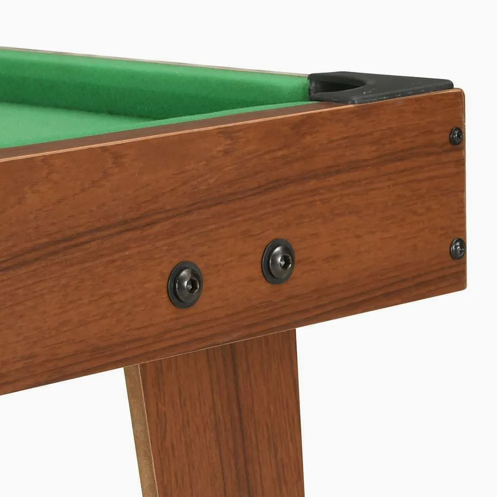 Mini table de billard pour plateau de table, 92 x 52 x 19 cm, table de jeu pour enfants et débutants, ensemble de billard avec queue et balles