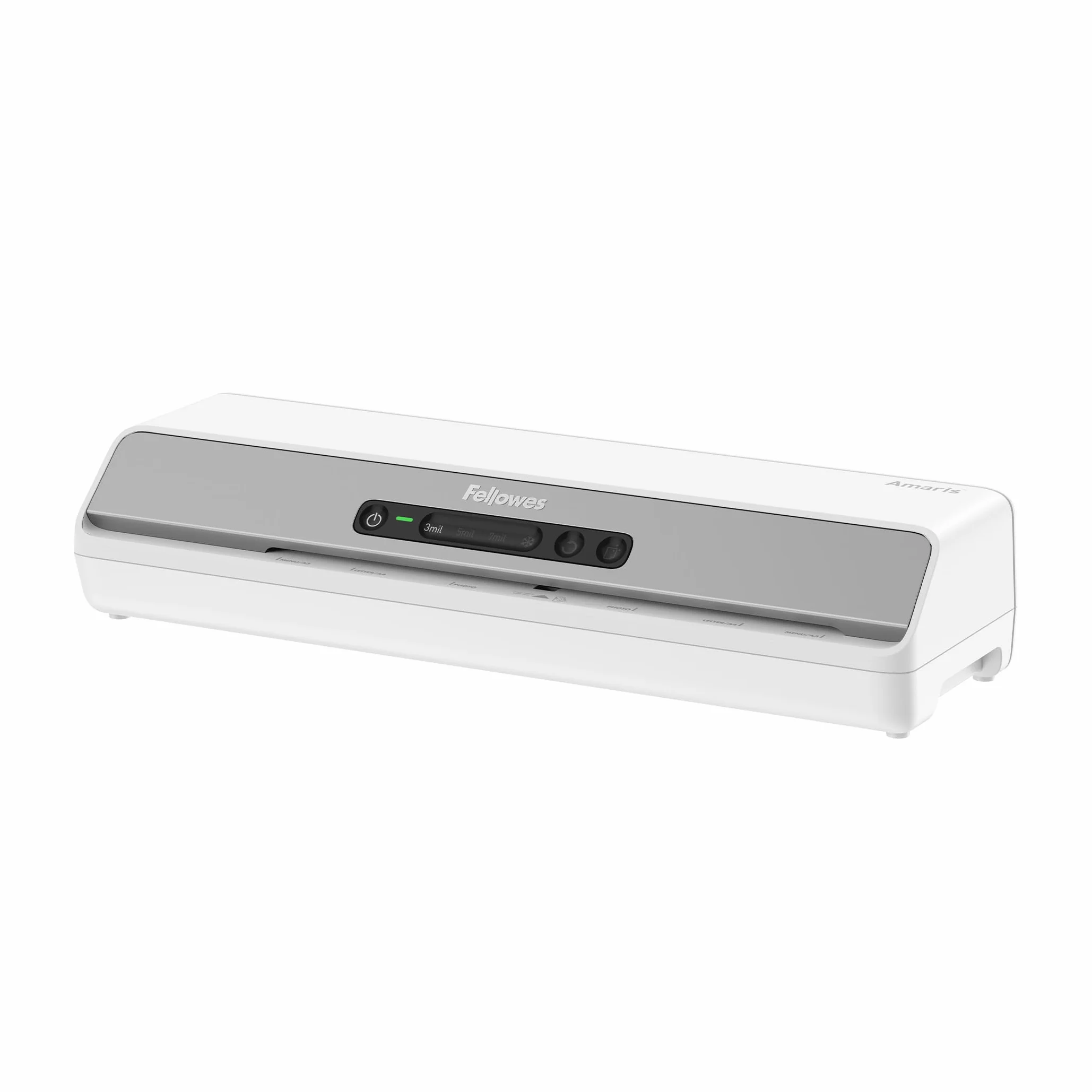 Fellowes Plastifieuse Amaris A3, Chauffe Rapide 1 Min, Arrêt Automatique, Mode Veille, InstaHeat, 80-175 Microns, 10 Pochettes A4