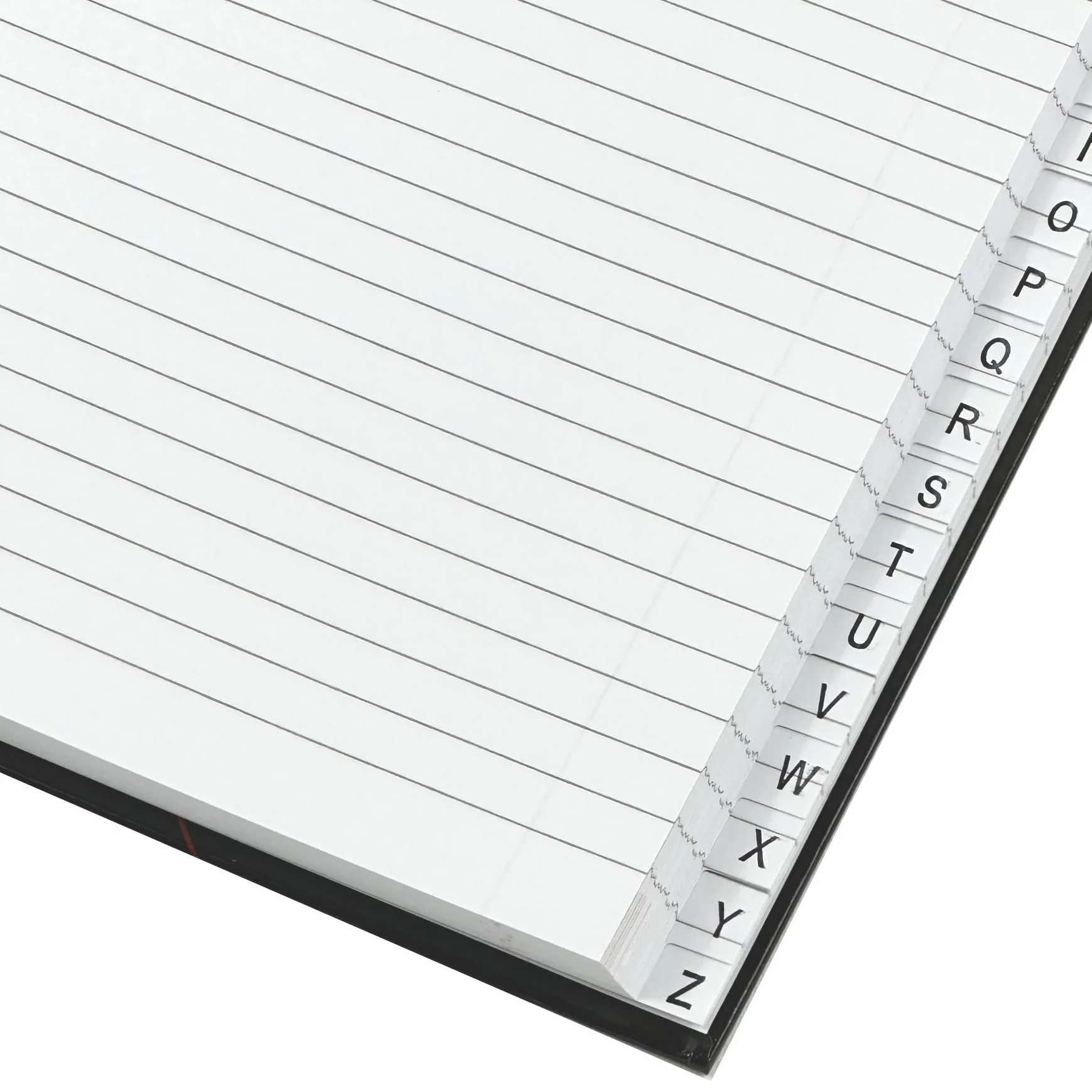 Carnet de notes ligné A4 couverture rigide 192 pages organiseur à onglets