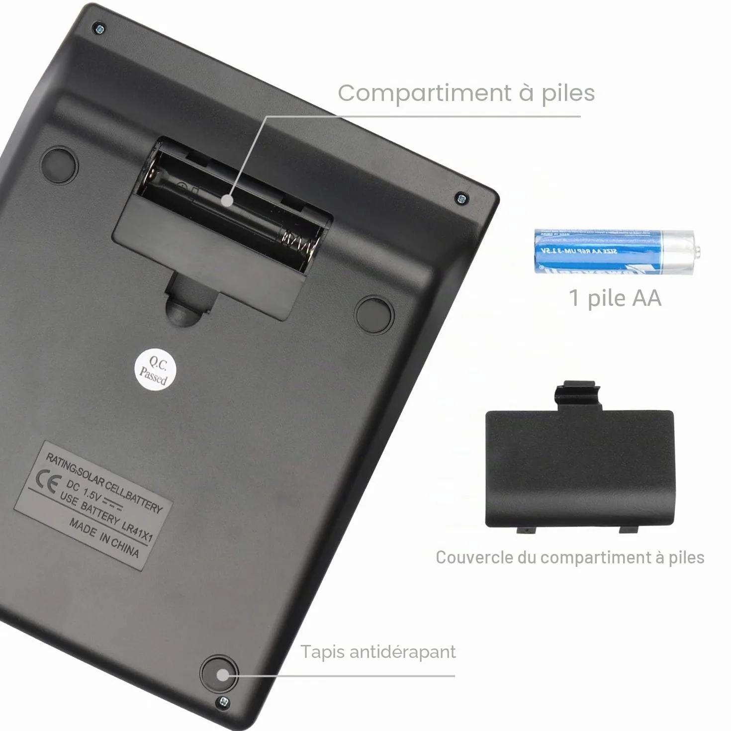 Calculatrice de Bureau 12 Chiffres Fonction Standard
