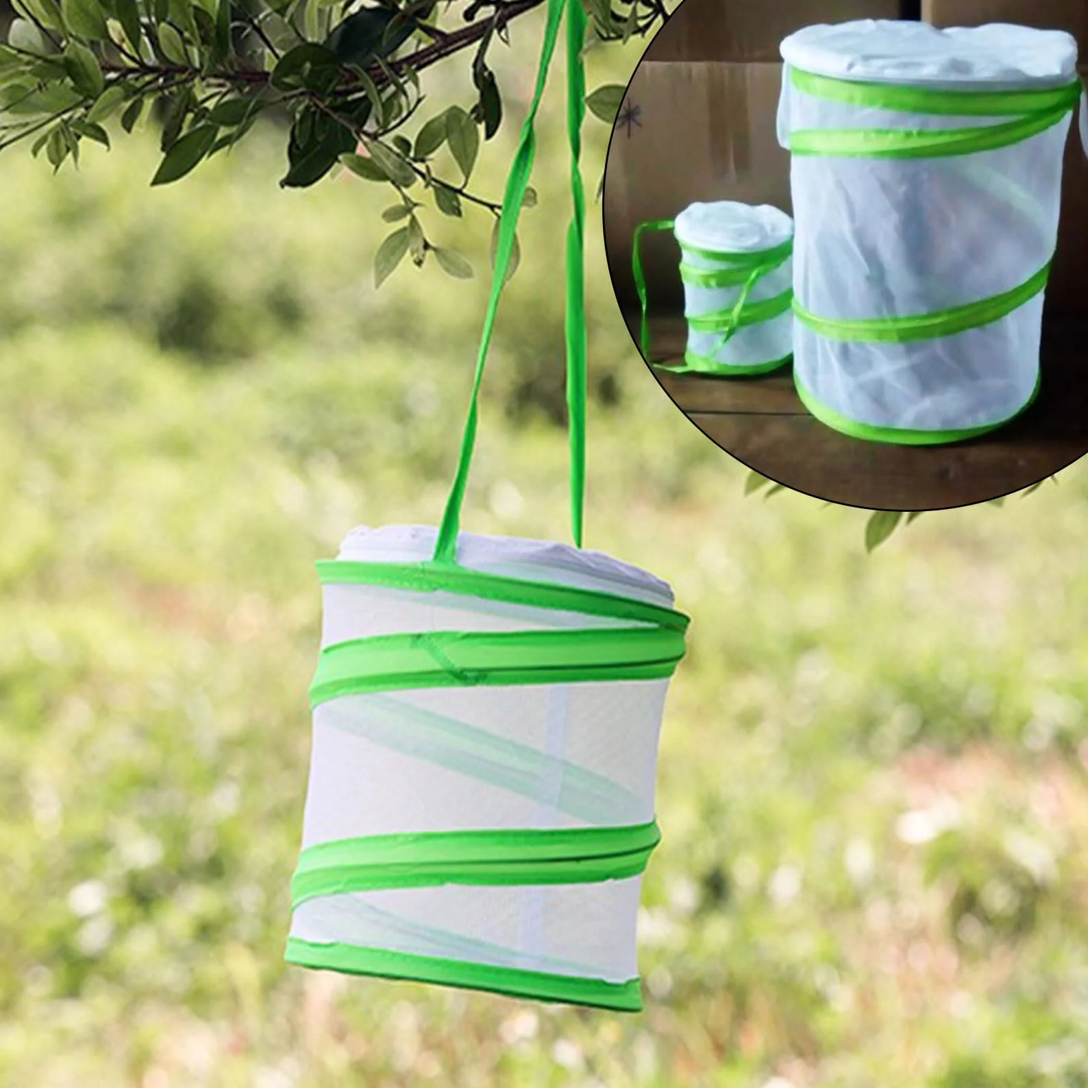Filet papillon pour enfants, cage pliable pour insectes, habitat jardin éducatif