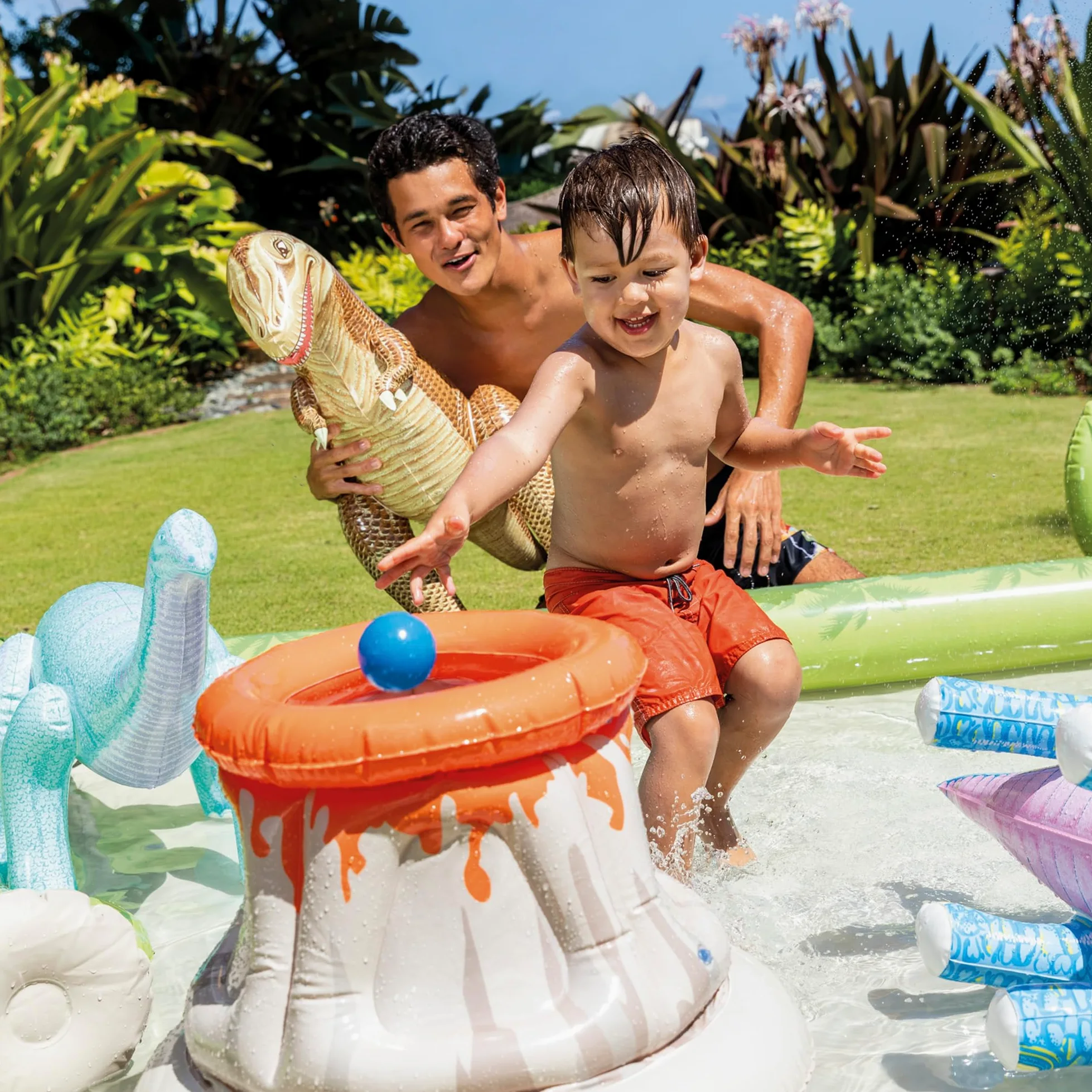 Intex - 56132NP - Aire De Jeux Dino Aventure