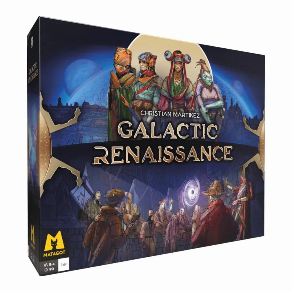 Galactic Renaissance | Jeu de Société Stratégique de Science-Fiction | Exploration, Portails & Renaissance Galactique | Jeu Expert