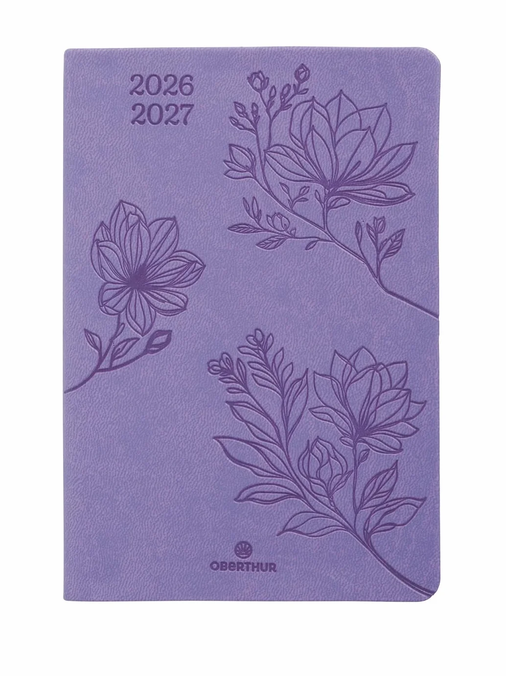Agenda Semainier Oberthur Summerside Août 2026 Juillet 2027 10 x 15 cm Lilas