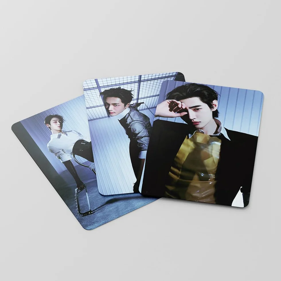 Enhypen Lot de 55 cartes photo Kpop Lomo - Cartes photo ENHYPEN pour fans de K-pop