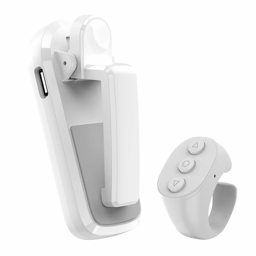 Télécommande sans fil pour tourne-page Kindle, autonomie 48h, portée 5m (Jx-07 rose)