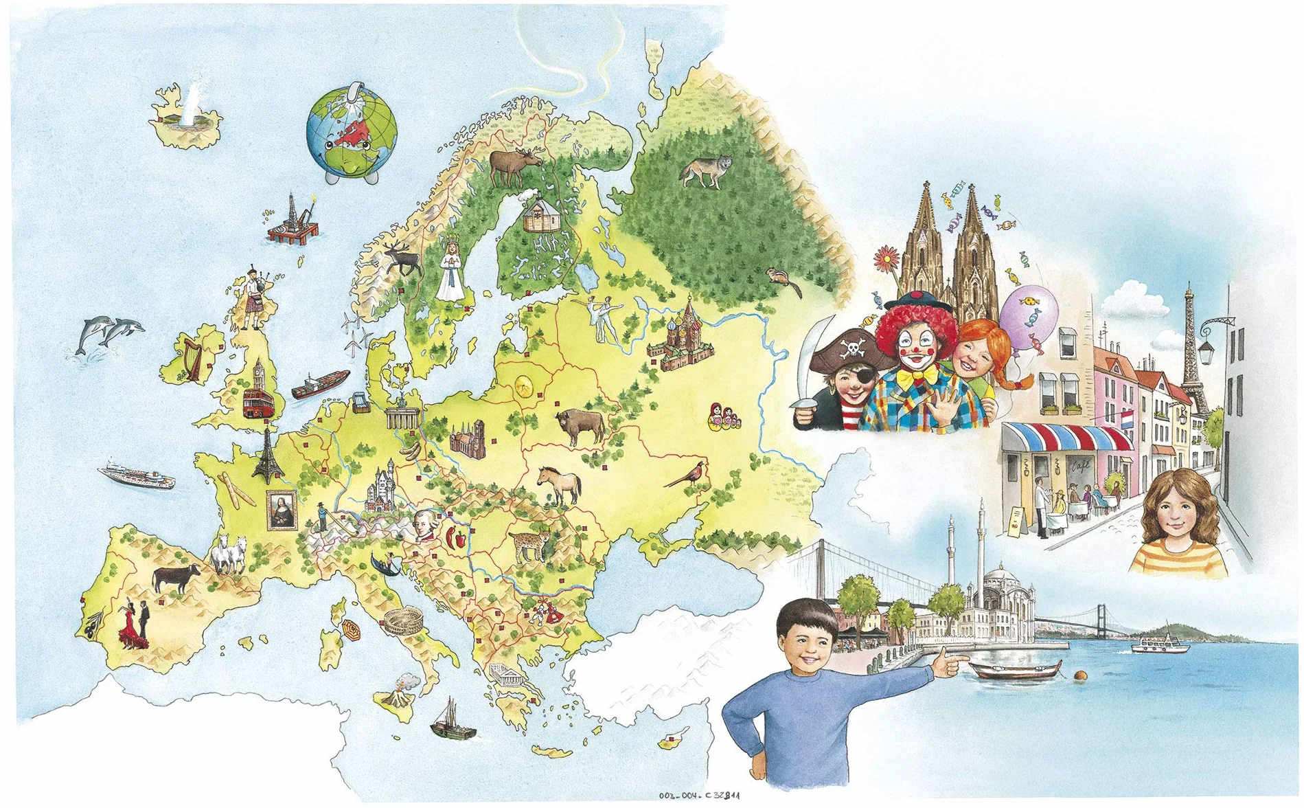Ravensburger tiptoi® Livre interactif Mon premier Atlas dès 4 ans
