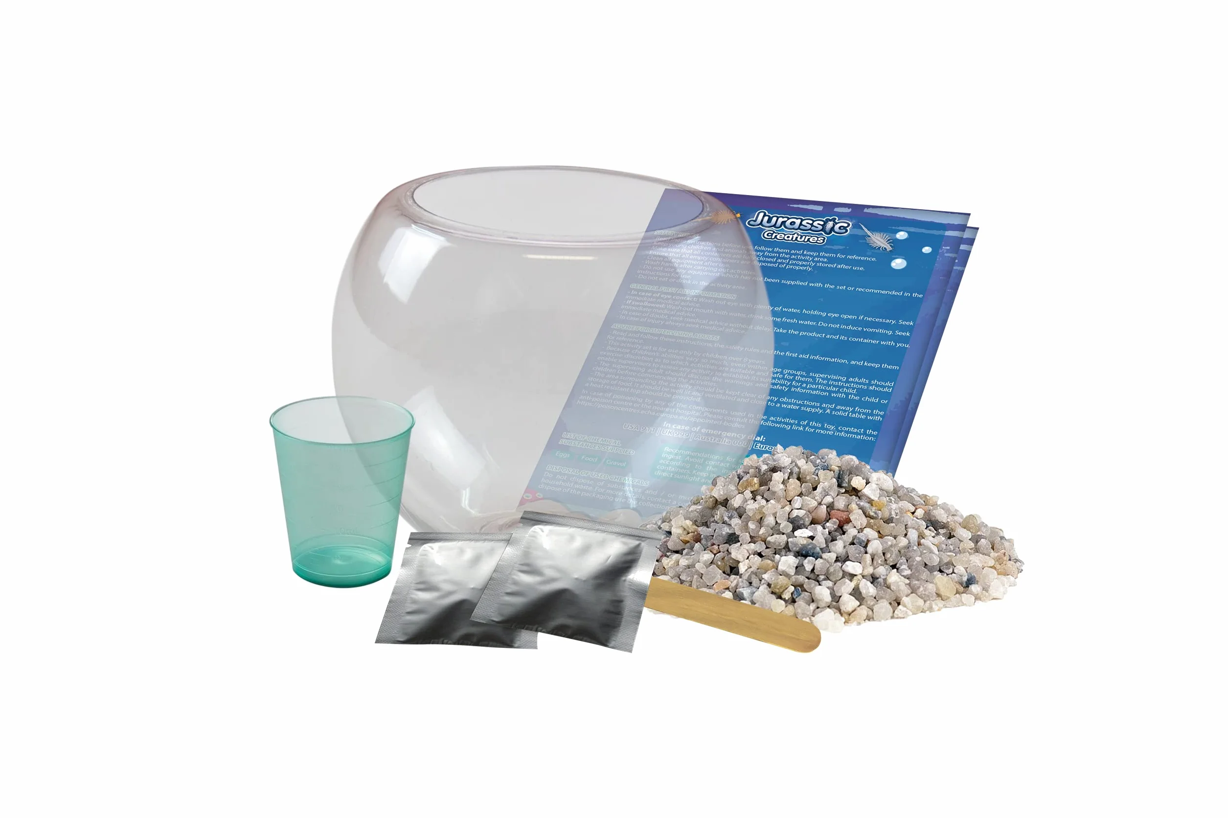 Science4you Creatures Jurassiques Kit Artemias Aquarium Jouet Enfant 6+ Ans Écosystème Monstre Marin Jeux Scientifique