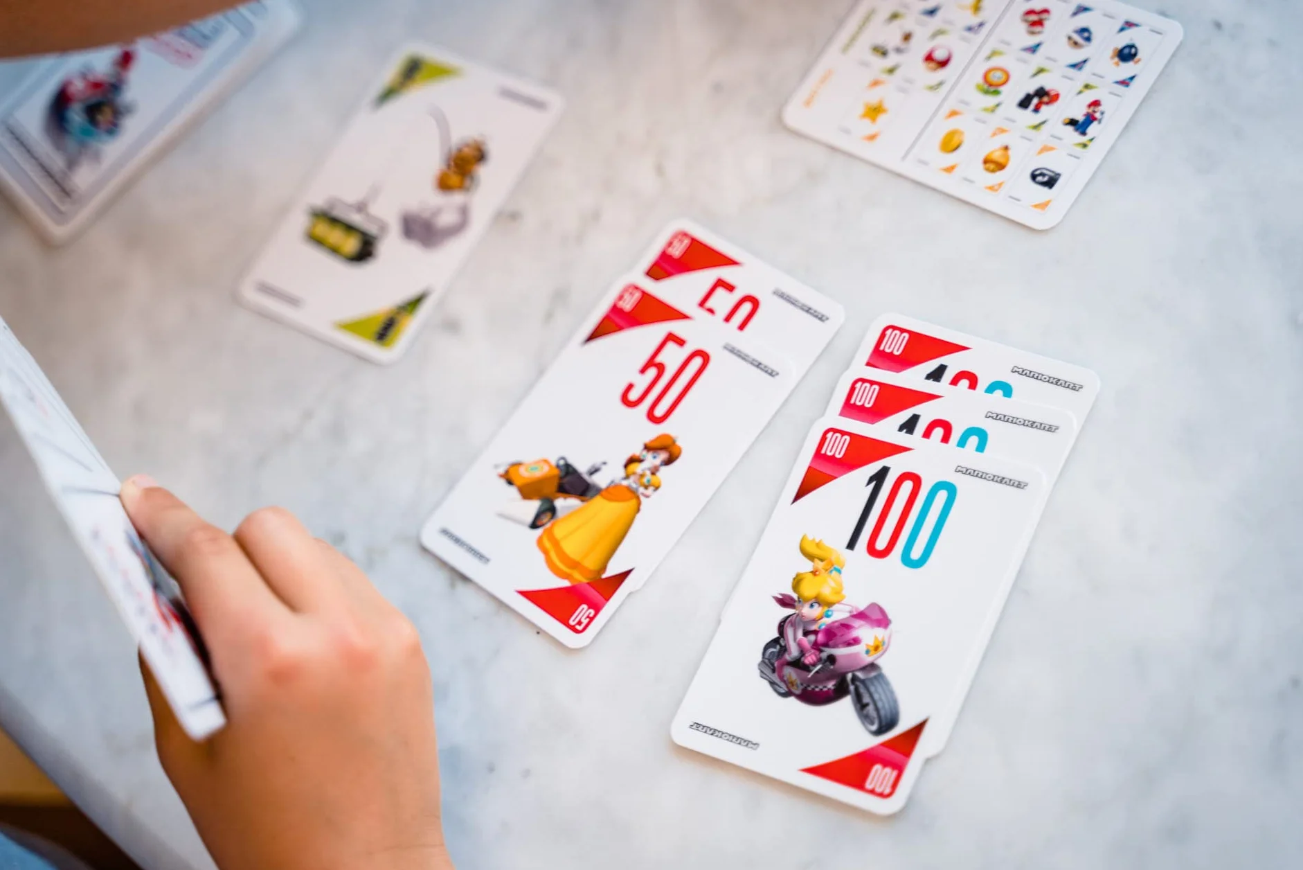 Mille Bornes Mario Kart Dujardin – Gra planszowa rodzinna dla 2+ graczy od 7 lat