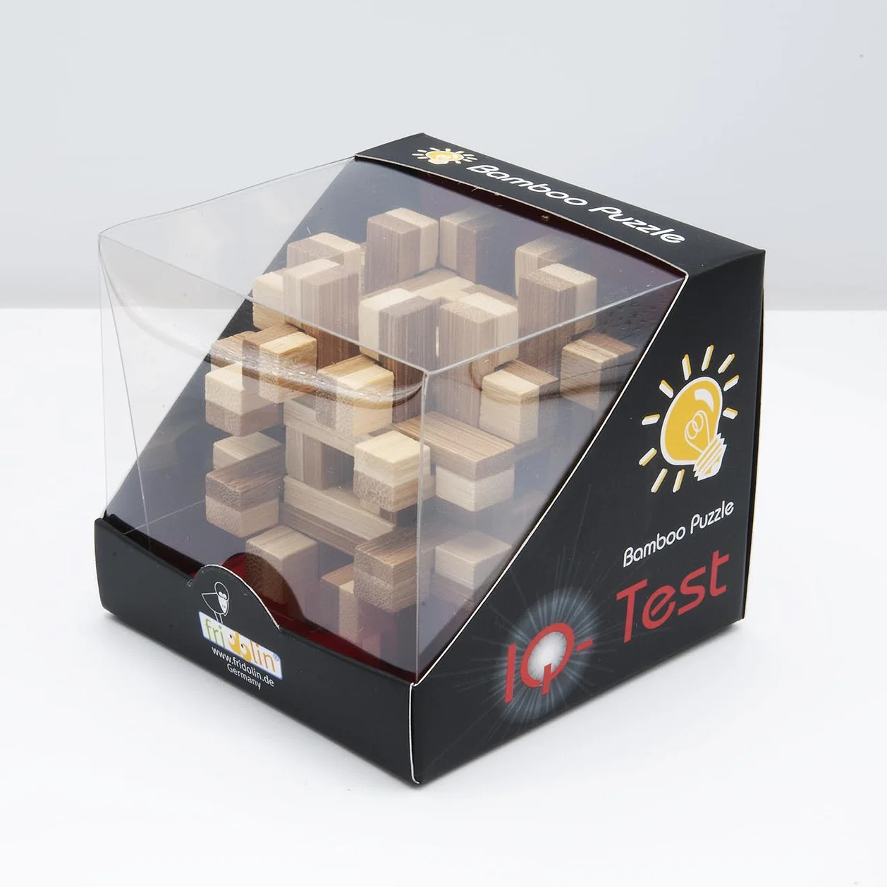 Fridolin Puzzle Casse Tête Bambou Bloc Magique 17493