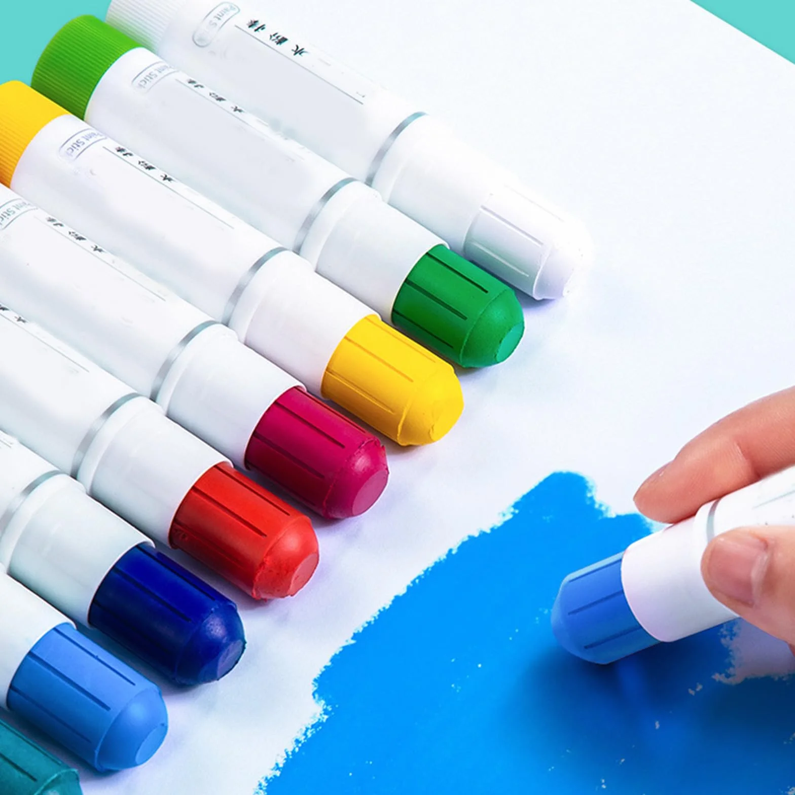 Bâtons de peinture gouache lavables pour enfants, étudiants, artistes – professionnels