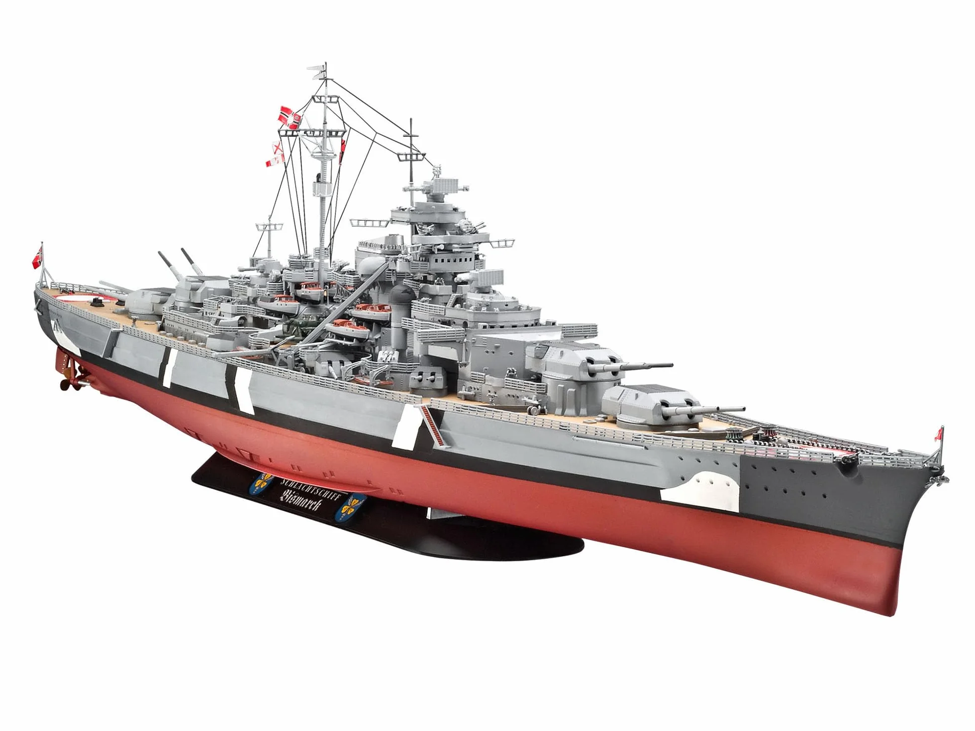 Revell Maquette Cuirassé Bismarck 1:350 12-99 Ans