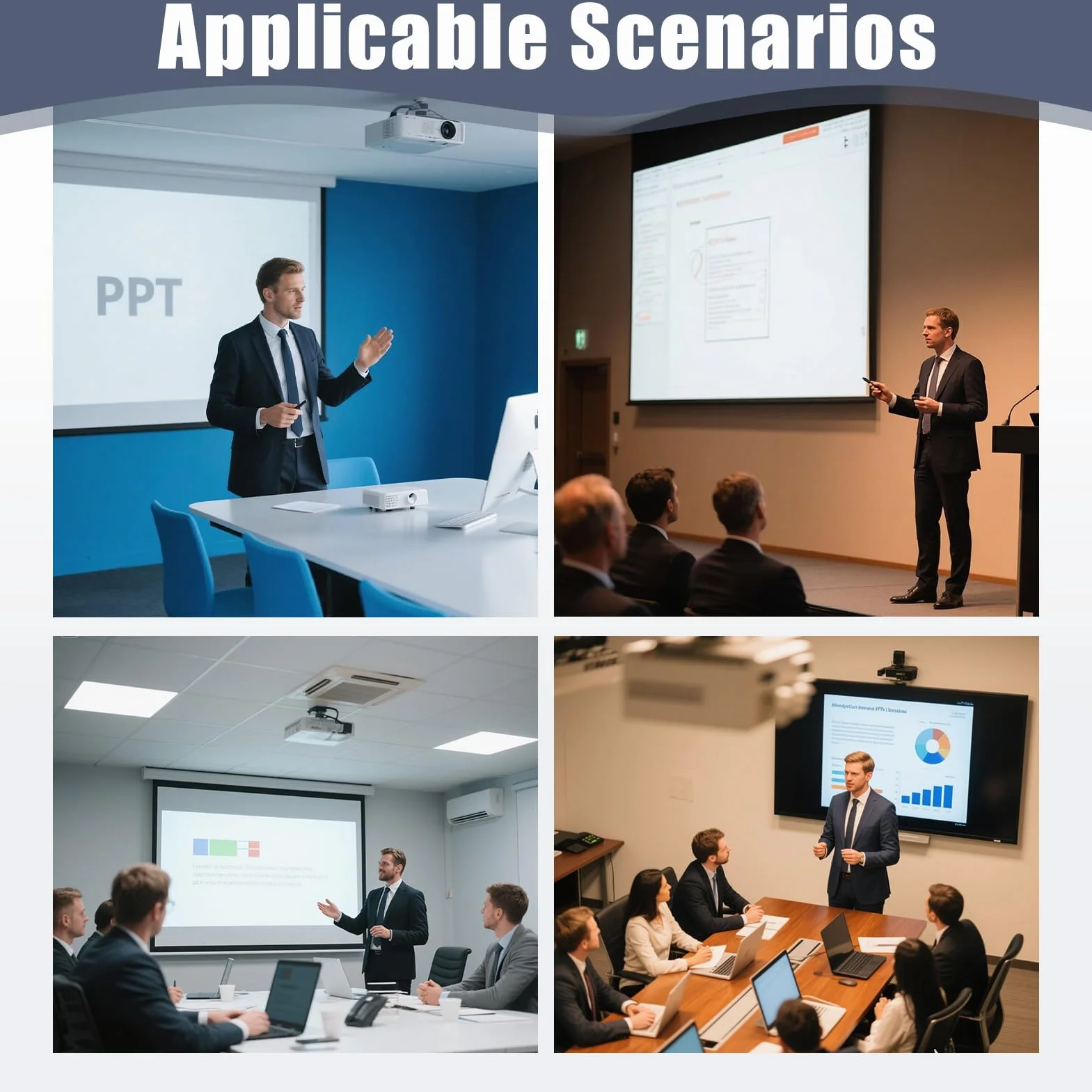 Pointeur Laser Télécommande Présentation PowerPoint Keynote Google Slides PDF Compatible Windows Mac Plug & Play