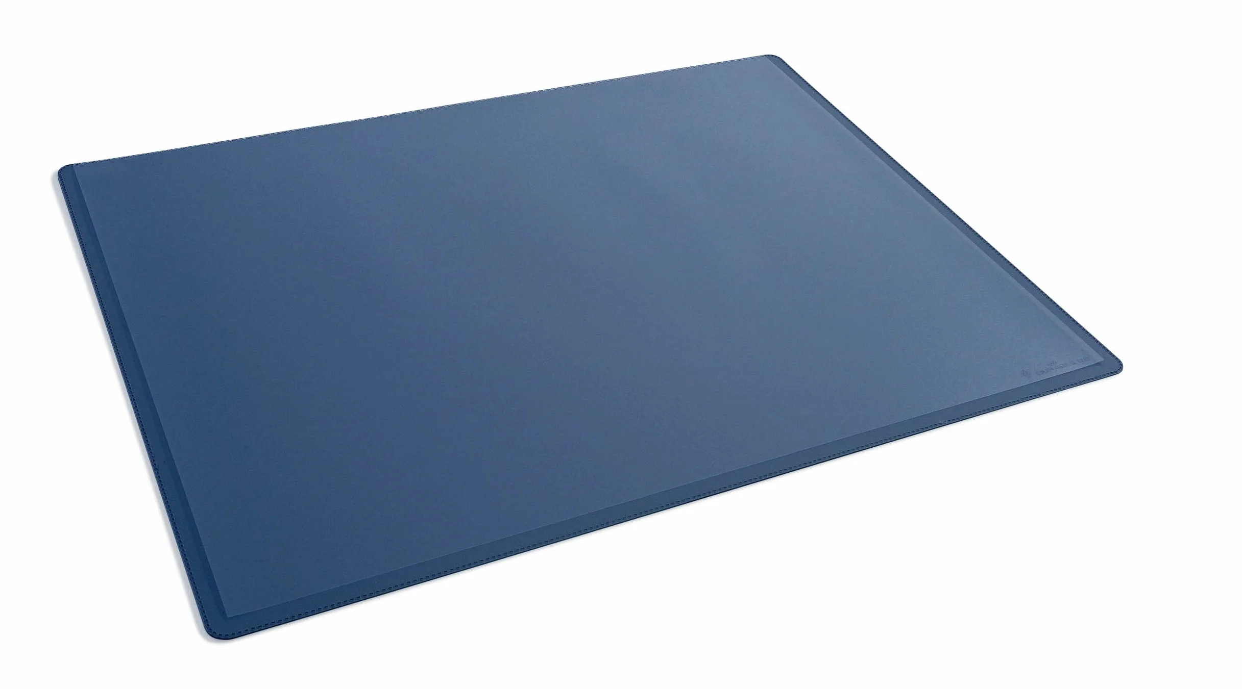 Sous-main antidérapant polypropylène 53 x 40 cm bleu foncé
