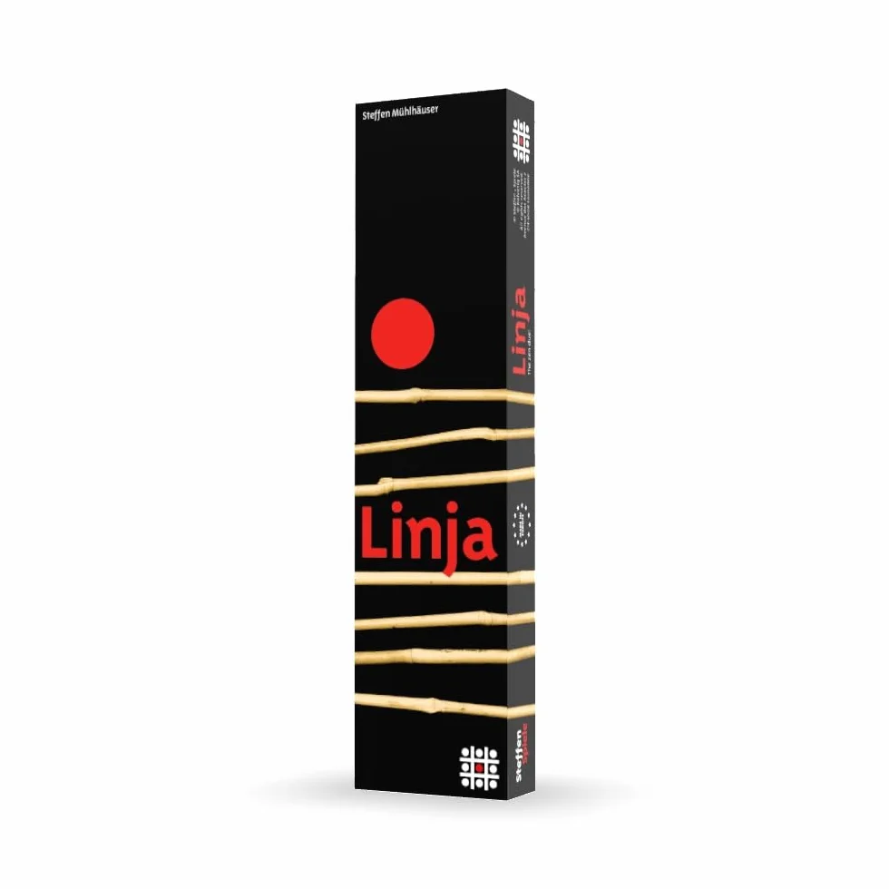 Linja - Jeu De Stratégie en Bois pour 2 Joueurs - À Partir De 8 Ans - 10 Min