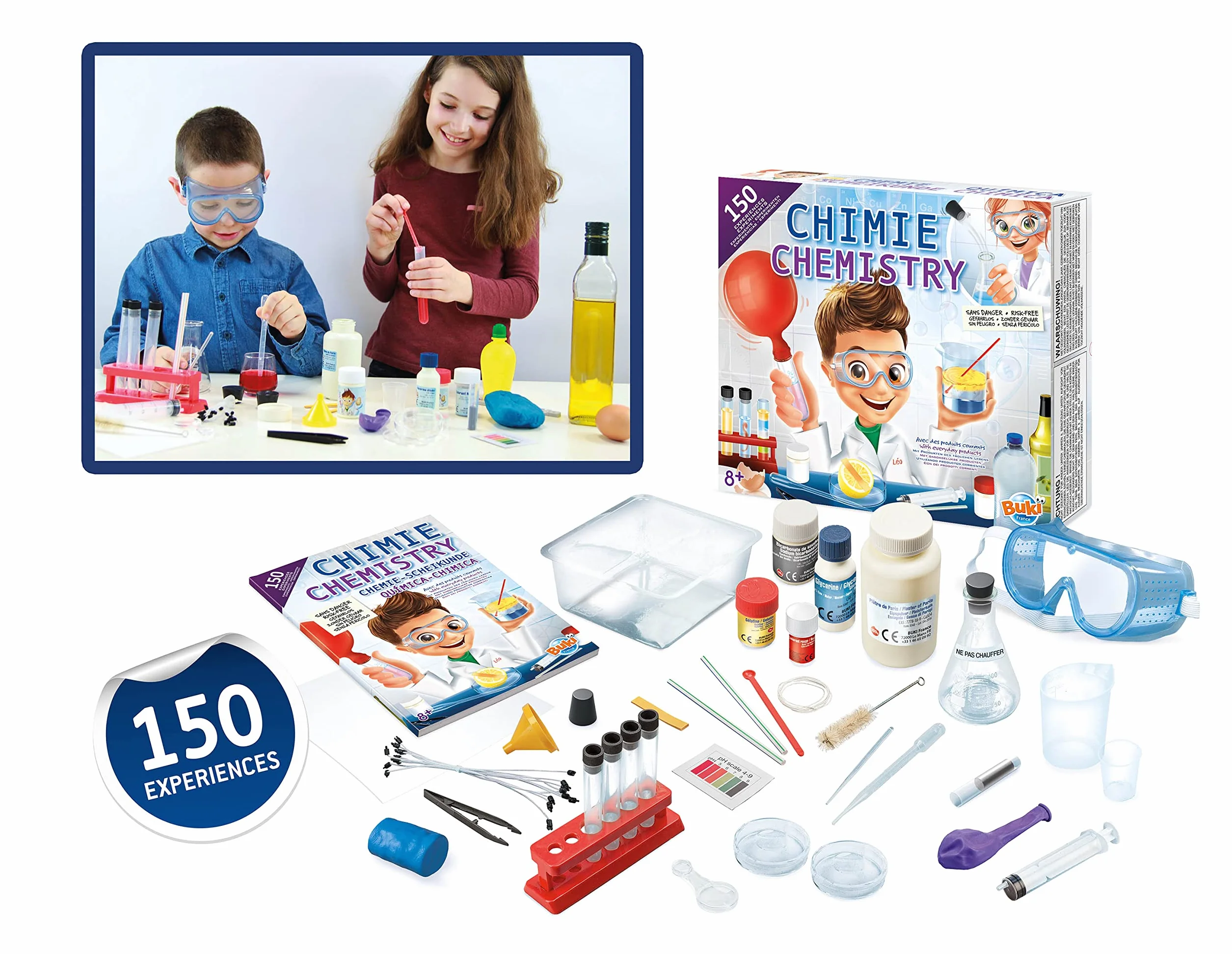 Buki 8360 Chimie sans danger 150 expériences